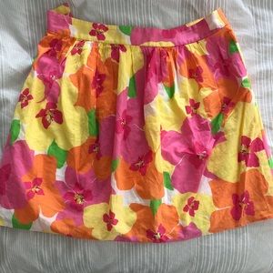 Lily Pulitzer Floral Skirt